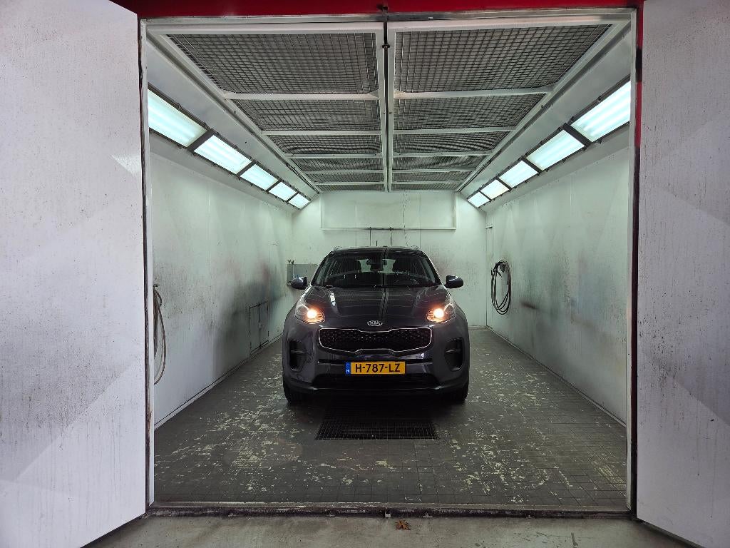 Te koop spuitcabine, Ophalen, Gebruikt