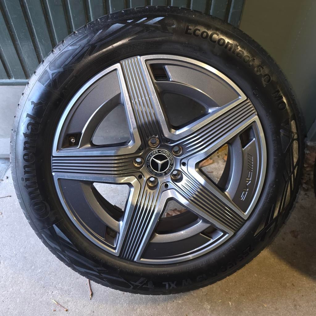 Originele 19 inch AMG velgen met banden voor Mercedes GLC, 19 inch, Gebruikt, Banden en Velgen, Ophalen of Verzenden