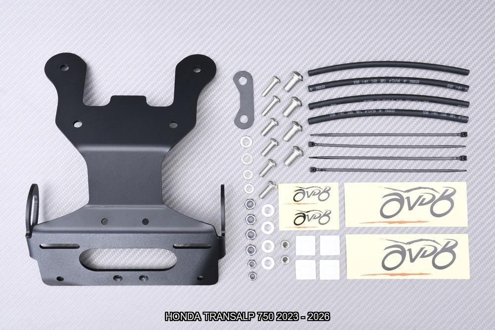 Korte Kentekenplaathouder AVDB HONDA TRANSALP 750 2023 2026, Ophalen of Verzenden, Nieuw