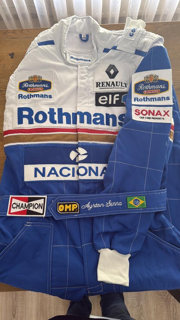 Racepak Ayrton Senna, Verzamelen, Ophalen, Nieuw, Formule 1