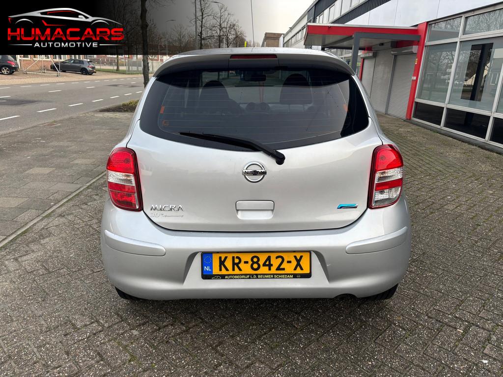 Nissan Micra 1.2 Acenta 30th anniversary|Airco|bleutooth|Ele, Voorwielaandrijving, Euro 5, Stof, Gebruikt