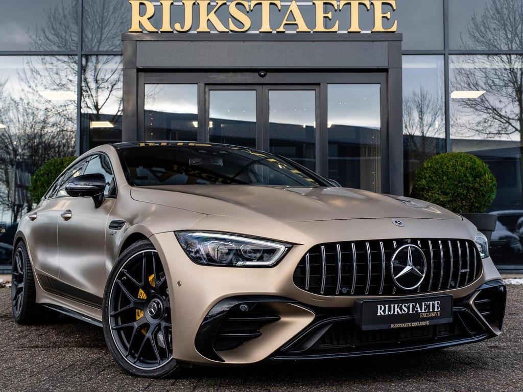Mercedes AMG GT 4-Door Coupe AMG 53 4MATIC+|PANO|360|BURM., Auto's, Automaat, 434 pk, Gebruikt, Overige kleuren