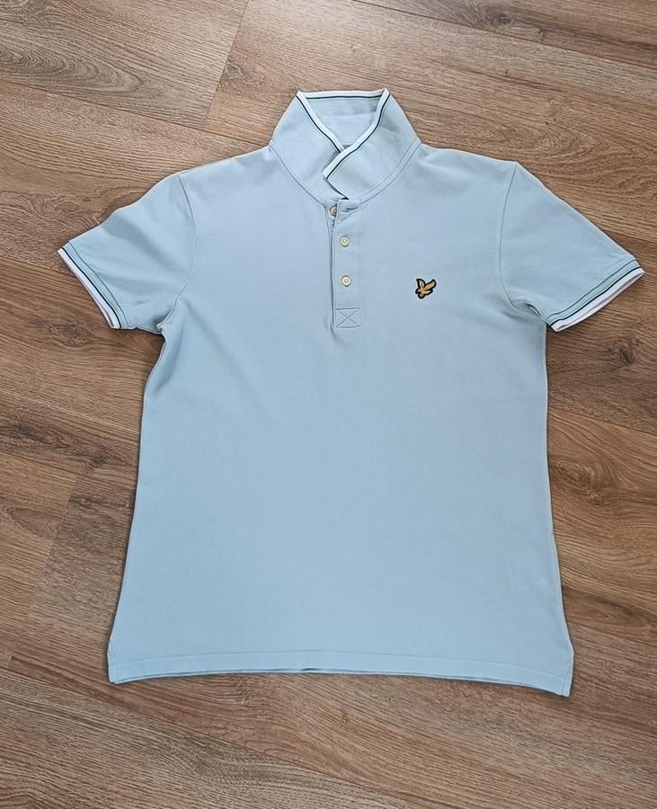 Lyle & Scott plain polo maat M, Kleding | Heren, Polo's, Zo goed als nieuw, Lyle & Scott, Verzenden, Maat 48/50 (M)