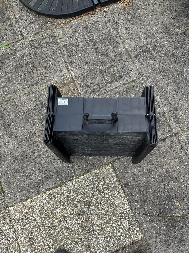 Hondentrap/ loopplank, Ophalen