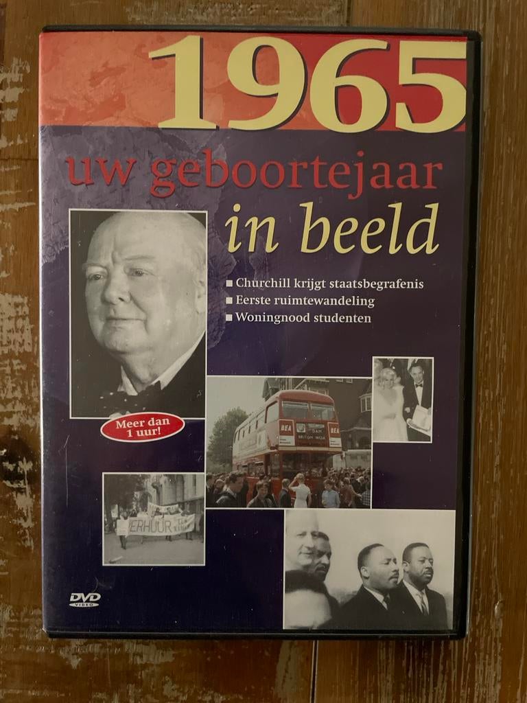 DVD Uw geboortejaar in beeld 1965, Cd's en Dvd's, Alle leeftijden, Ophalen of Verzenden, Gebruikt