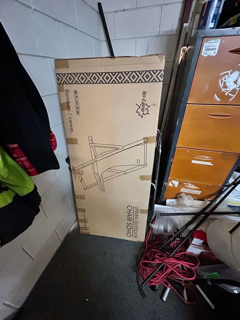 Bo-Camp stoel, Ophalen, Nieuw, Campingstoel