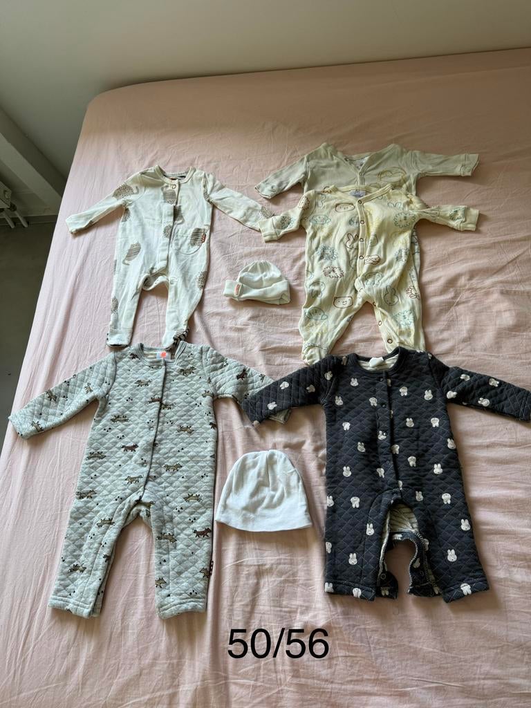 Babykleding 50/56 jongens / meisjes / unisex, Ophalen, Zo goed als nieuw