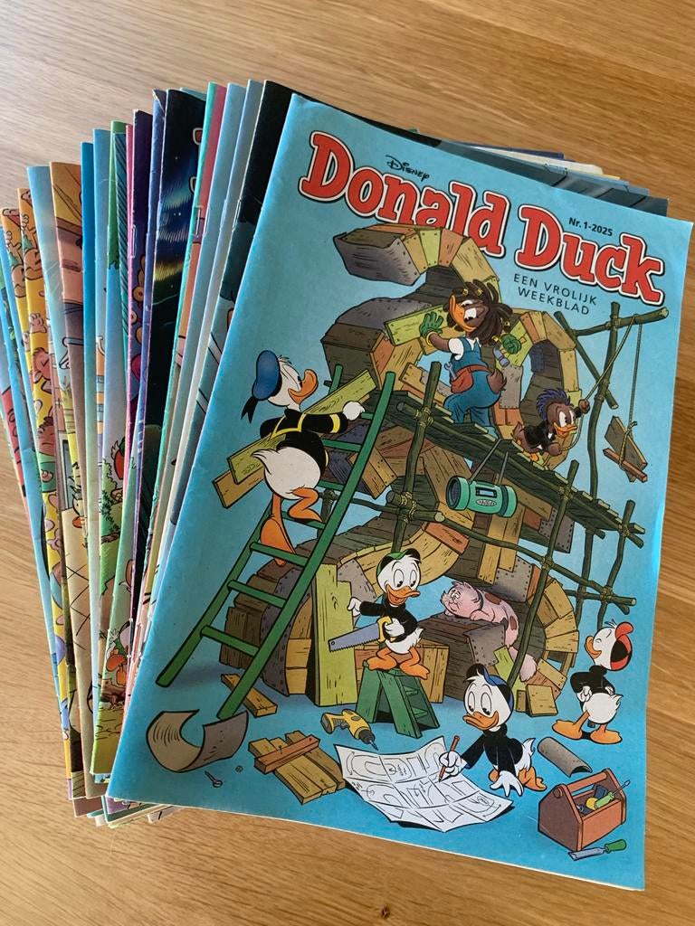 Donald Duck Jaargang 2025 - bijna Complete Reeks, Complete serie of reeks, Ophalen of Verzenden, Zo goed als nieuw