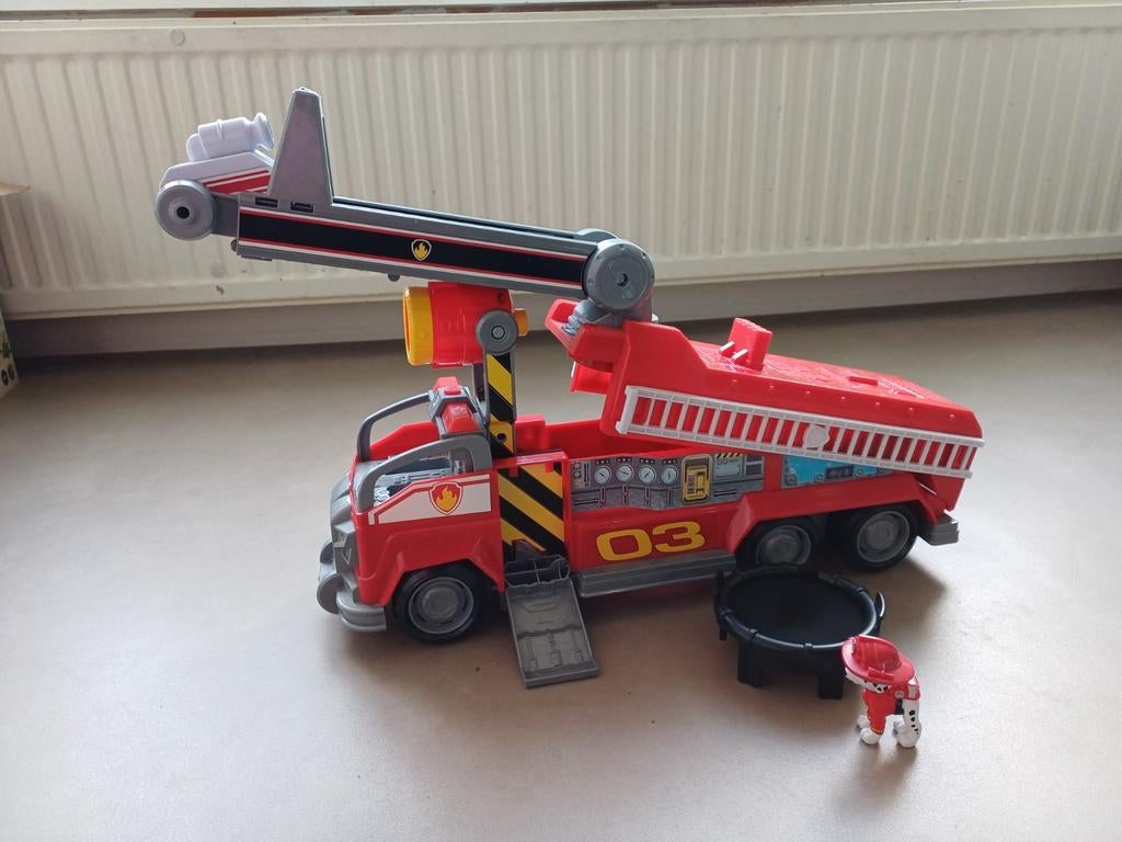 Paw Patrol speelgoed, Ophalen