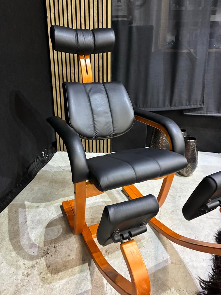 Stokke Varier Duo Balans stoel, Ophalen, ., Zwart, Zo goed als nieuw