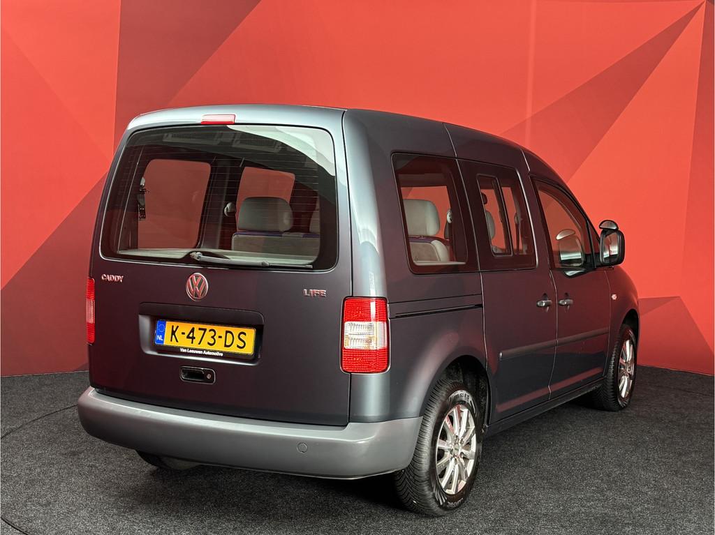 Volkswagen Caddy 1.4 Comfortline 7p. | APK 27-11-2026 | Clim, Stof, 4 cilinders, 82 pk, 7 stoelen