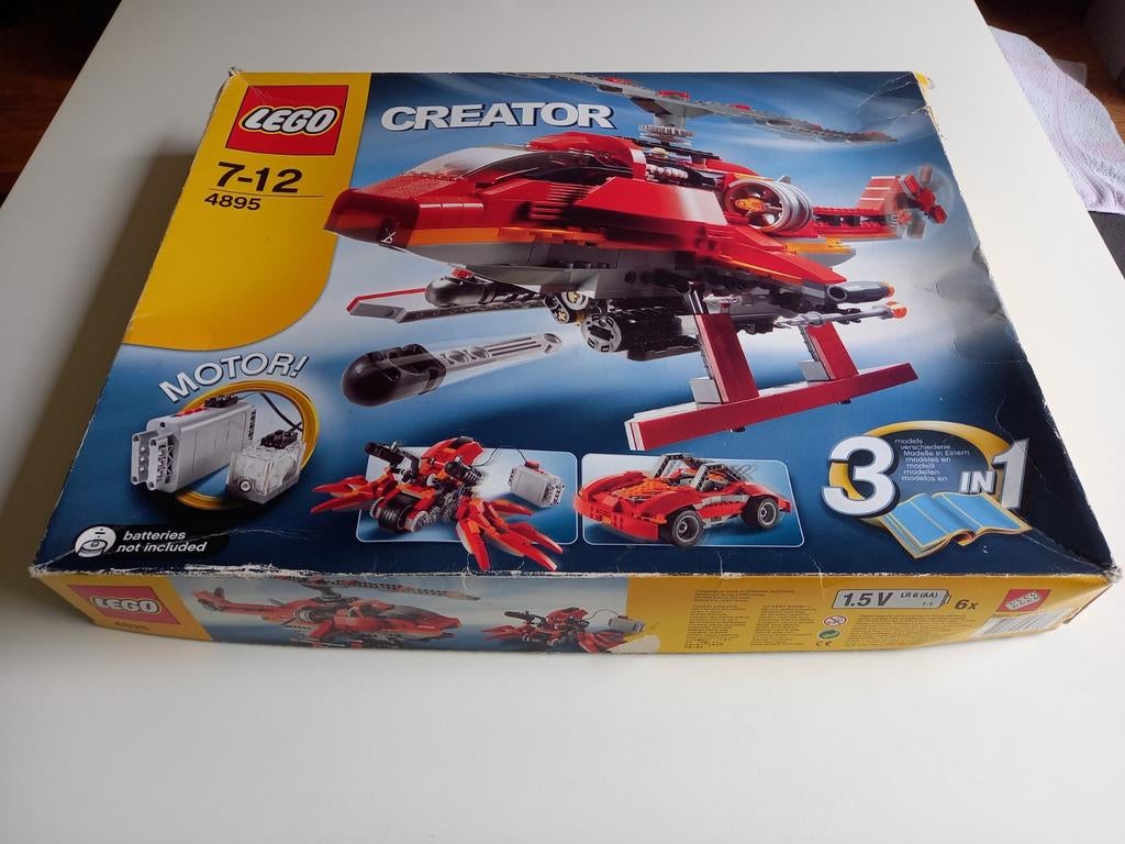 Lego Creator 4895 Motion Power, Ophalen of Verzenden, Zo goed als nieuw, Complete set, Lego