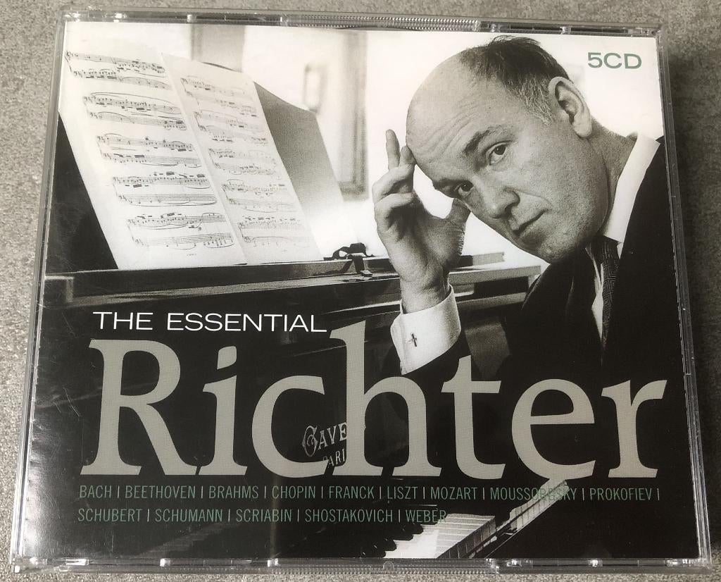 THE ESSENTIAL RICHTER - SVIATOSLAV RICHTER - PIANO -, Kamermuziek, Boxset, Ophalen of Verzenden, Zo goed als nieuw