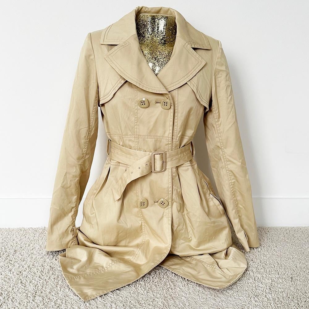 Mooie Guess Jas (Tussenjas) (M) € 75,-, Maat 38/40 (M), Guess, Bruin, Ophalen of Verzenden