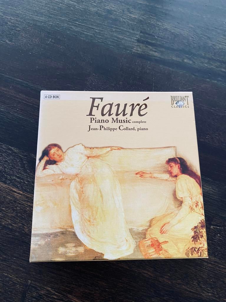 Fauré: Complete Piano Music - Jean-Philippe Collard (4 CD), Kamermuziek, Verzenden, Boxset, Zo goed als nieuw