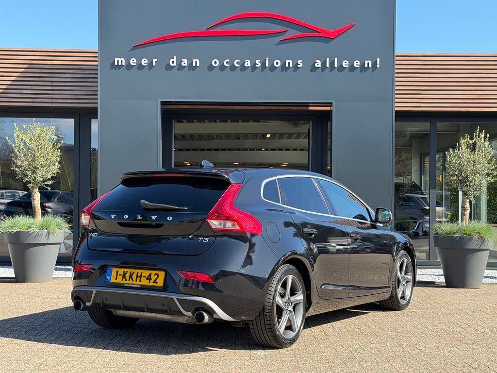Volvo V40 T3 R-Design (bj 2013), 4 cilinders, 150 pk, Zwart, Origineel Nederlands