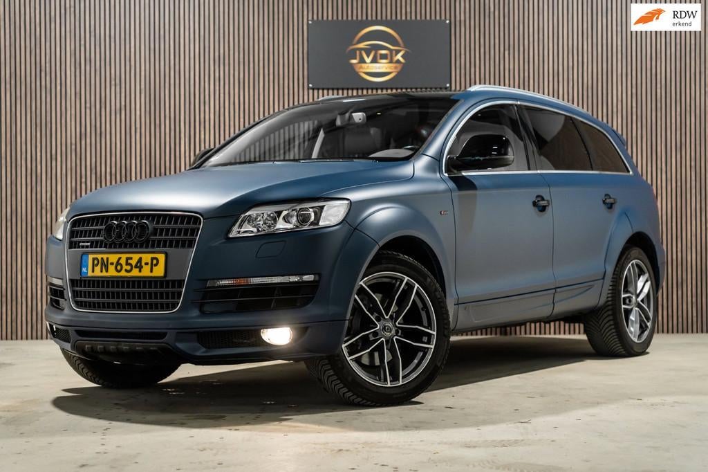 Audi Q7 4.2 FSI quattro V8 ABT Pro Line 5+2 Carplay Youngtim, Automaat, Gebruikt, Overige kleuren, 2245 kg