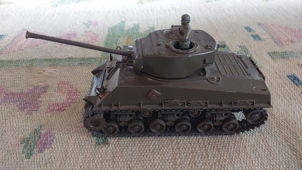 Militaire tank Tamiya plastic model zoldervondst Vintage, Ophalen of Verzenden, Nieuw, 1:32 tot 1:50