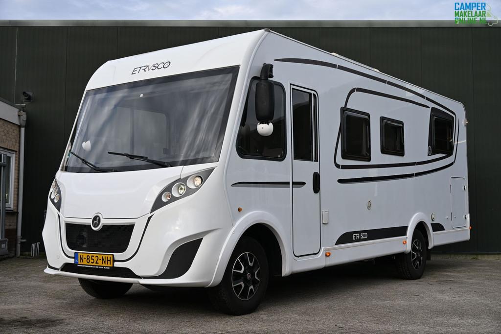 Hymer Etrusco I 740 SB '18 AUT.|Airco||Zonnepan.|Fietsdr|TOP, 7 tot 8 meter, Bedrijf, Diesel, Etrusco