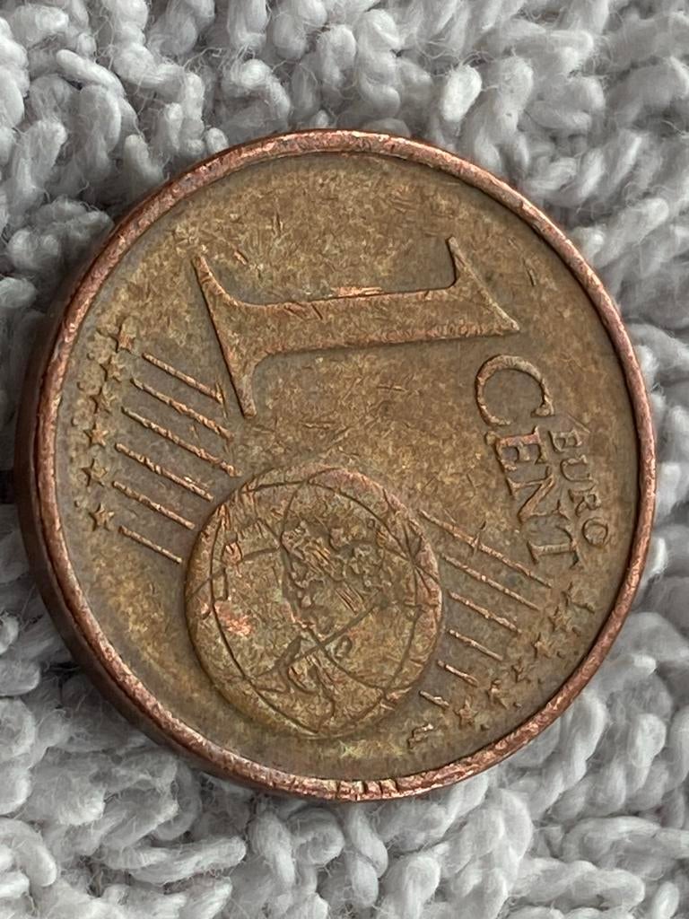1 cent Duitsland 2002 D, Postzegels en Munten, Munten | Europa | Euromunten, Ophalen of Verzenden, Duitsland, 1 cent, Losse munt