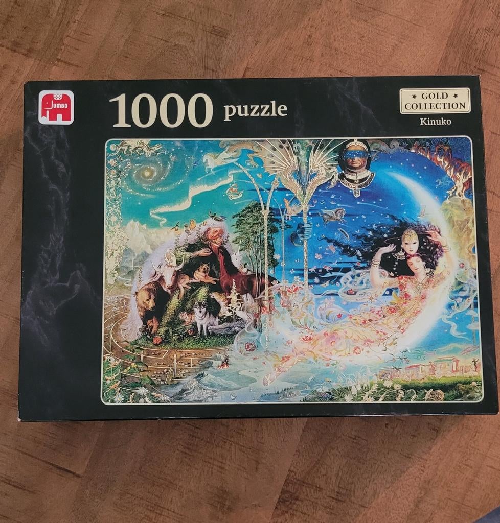 Gold collection puzzel, Hobby en Vrije tijd, Denksport en Puzzels, Ophalen of Verzenden, 500 t/m 1500 stukjes, Zo goed als nieuw