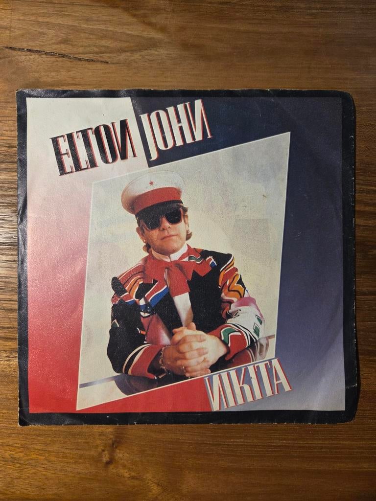 Elton John - Nikita, Cd's en Dvd's, Vinyl Singles, Gebruikt, 7 inch, Single, Ophalen of Verzenden