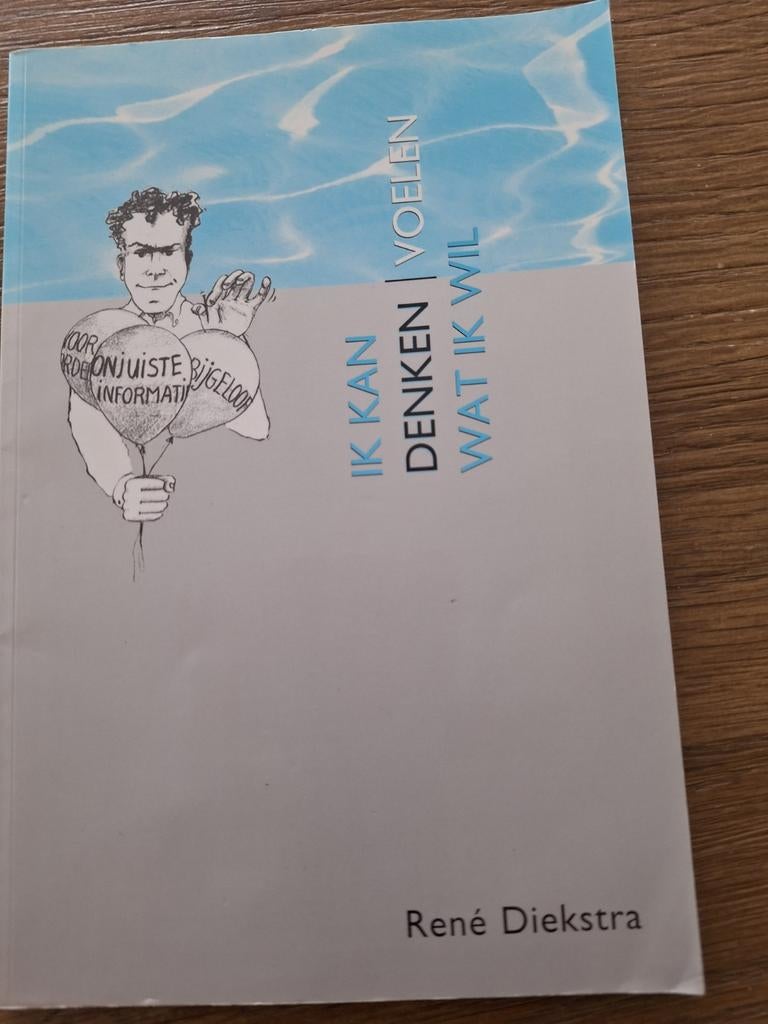 R.F.W. Diekstra - Ik kan denken voelen wat ik wil, Ophalen of Verzenden, Zo goed als nieuw, Ontwikkelingspsychologie, R.F.W. Diekstra