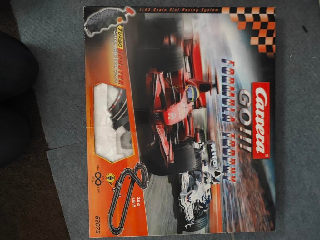 Carrera GO!!! Formula Trophy Racebaan, Racebaan, Carrera, Nieuw, Ophalen of Verzenden