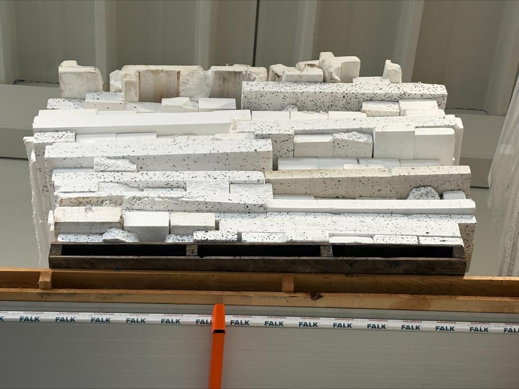 Piepschuim gratis af te halen!, Ophalen, Dakisolatie, Gebruikt, 15 m² of meer