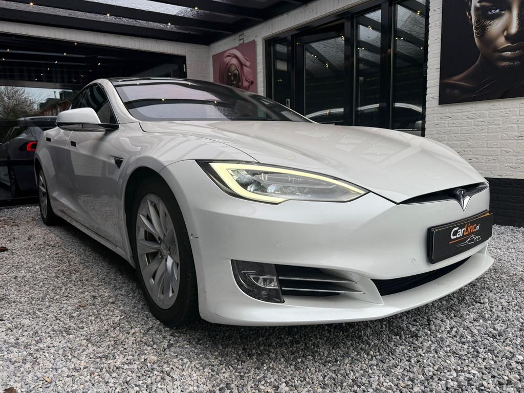 Tesla MODEL S , LONG RANGE, FSD, GARANTIE TOT 2028, 1E EIGEN, Auto's, Tesla, Automaat, 273 min, Gebruikt, Lichtsensor