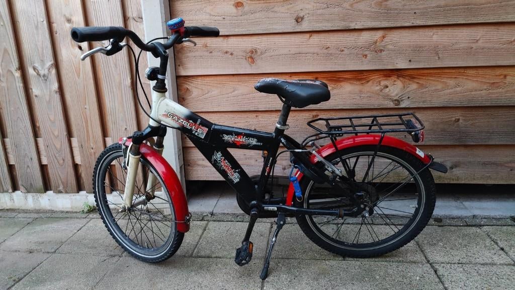 kinderfiets Gazelle bikemachine  20 inch, Ophalen, Gebruikt, 16 tot 20 inch, Gazelle