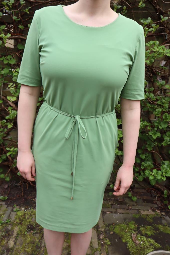 Jurk Lilytime maat M travelstof, Maat 38/40 (M), Ophalen of Verzenden, Knielengte, Gedragen