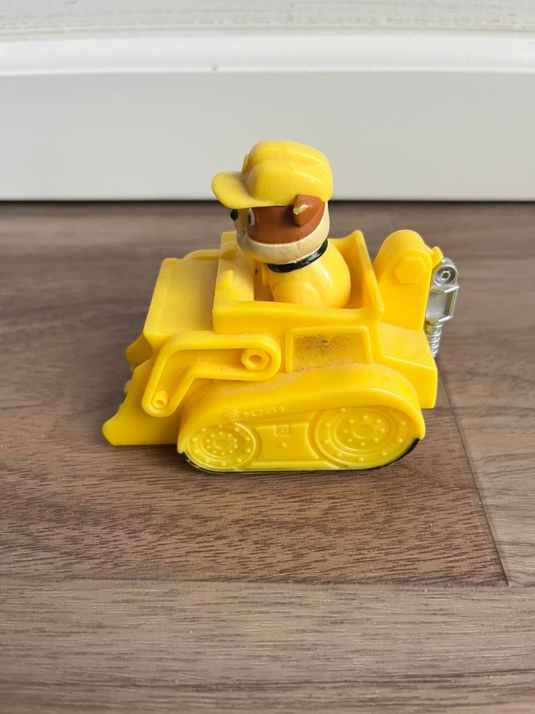 Paw Patrol Rescue Racers - Rubble bulldozer voertuig, Ophalen of Verzenden, Gebruikt