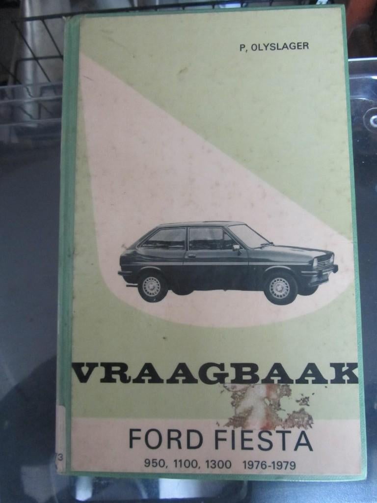 vraagbaak   FORD FIESTA 1976 / 1979, Ophalen of Verzenden