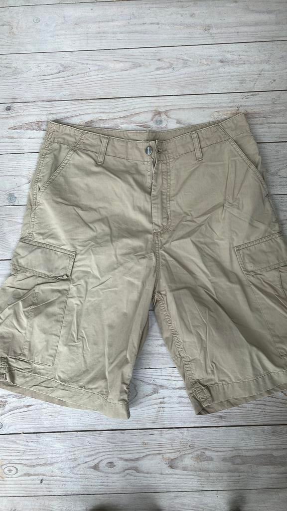 Short Carhartt cargo maat 31, Kleding | Heren, Broeken en Pantalons, Ophalen of Verzenden, Gedragen, Overige maten, Beige