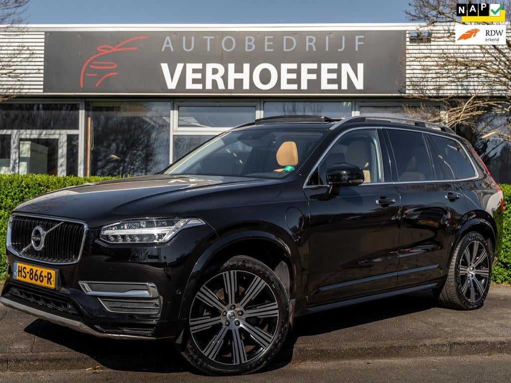 Volvo XC90 2.0 T8 Twin Engine AWD INSCRIPTION - 7 PERS - PAN, Auto's, Volvo, Gebruikt, 1969 cc, 7 stoelen, Zwart