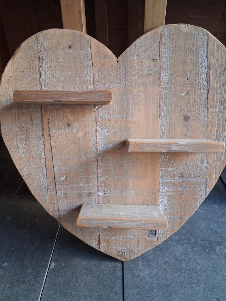 Steigerhouten hart, Ophalen of Verzenden