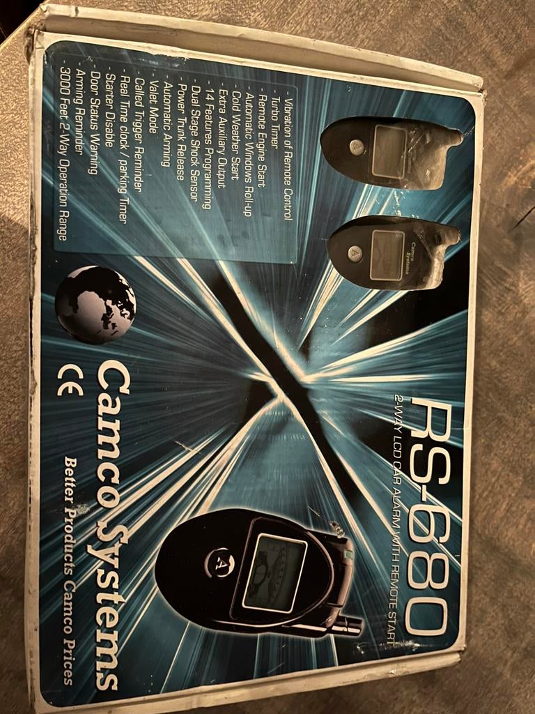Camco RS680 Auto Alarm, Ophalen of Verzenden, Nieuw