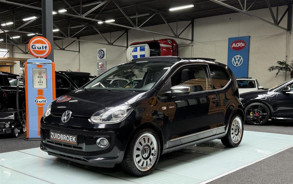 Volkswagen up! 1.0 AUT! Vol optie! Pano! Cruise! Clima! Navi, Automaat, Gebruikt, Up!, Zwart