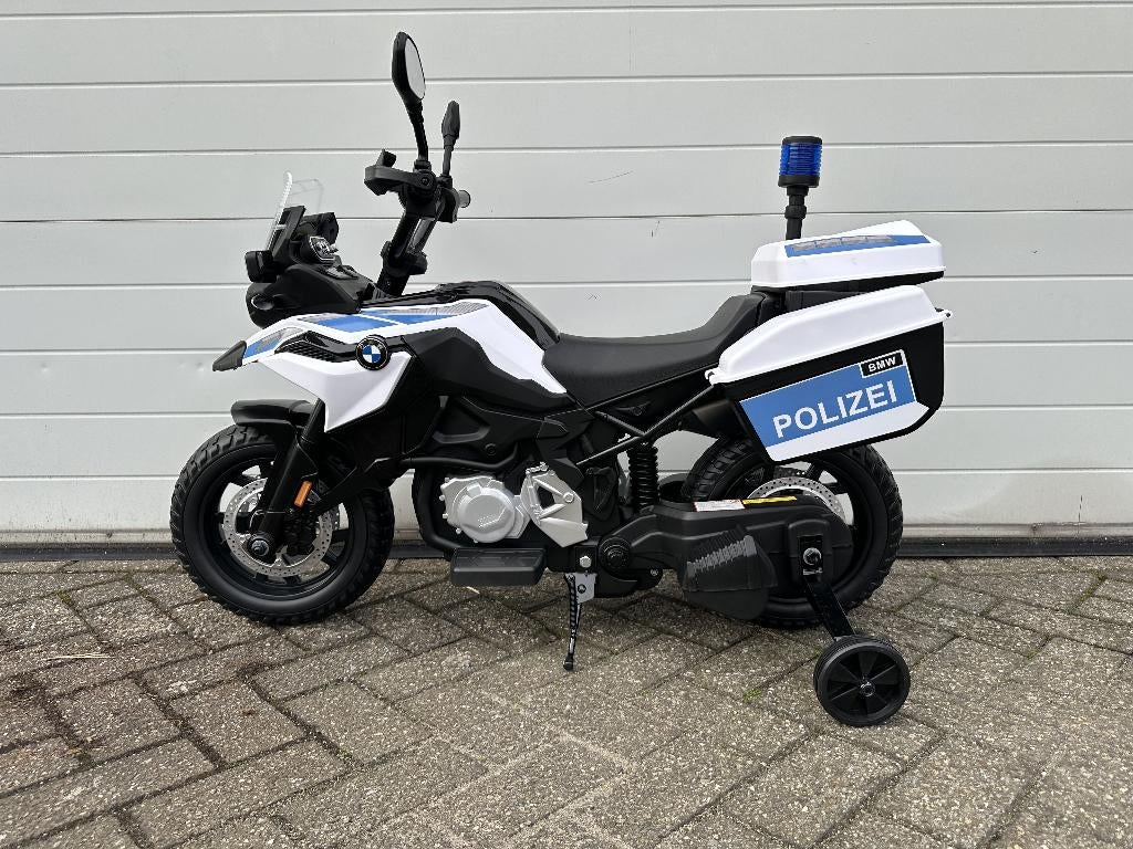 BMW F850 GS Polizei 12v - Rubberband - Sirene NIEUW, Kinderen en Baby's, Speelgoed | Buiten | Voertuigen en Loopfietsen, Ophalen of Verzenden