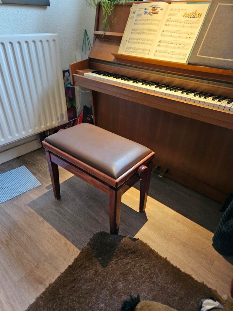 Originele Dietmann piano met bankje, Ophalen of Verzenden, Gebruikt
