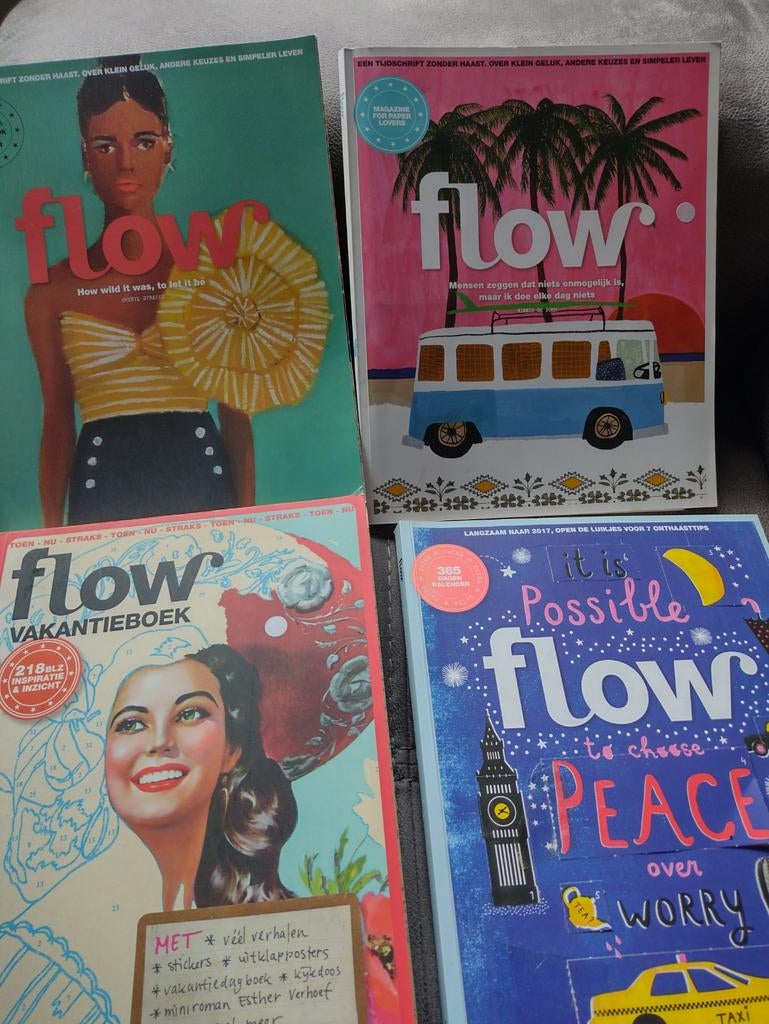Flow, Ophalen, Gelezen, Overige typen