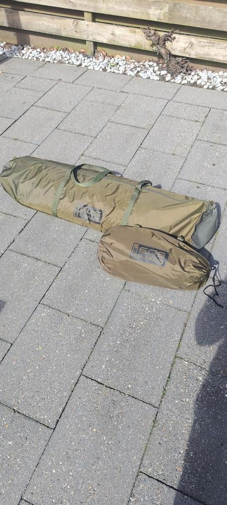 Fox EOS 2 Man karpertent met overwrap z.g.a.n, Ophalen, Zo goed als nieuw, Tot en met 2