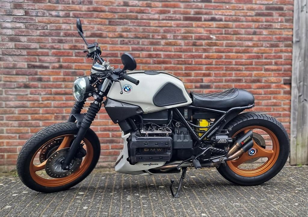 BMW K75 Cafe Racer ( K75 K100 Caferacer ), 750 cc, Motorrijbewijs A, 3 cilinders, Particulier