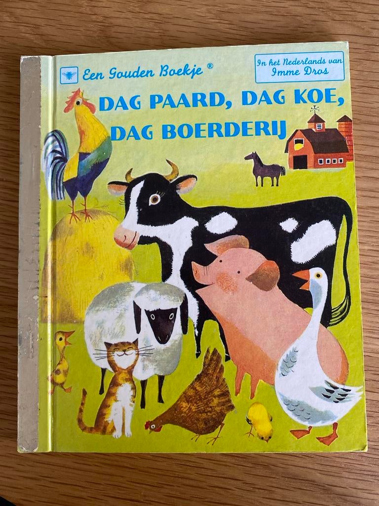 Dag Paard, Dag Koe, Dag Boerderij - Gouden Boekje, Boeken, Kinderboeken | Jeugd | onder 10 jaar, Ophalen of Verzenden, Gelezen