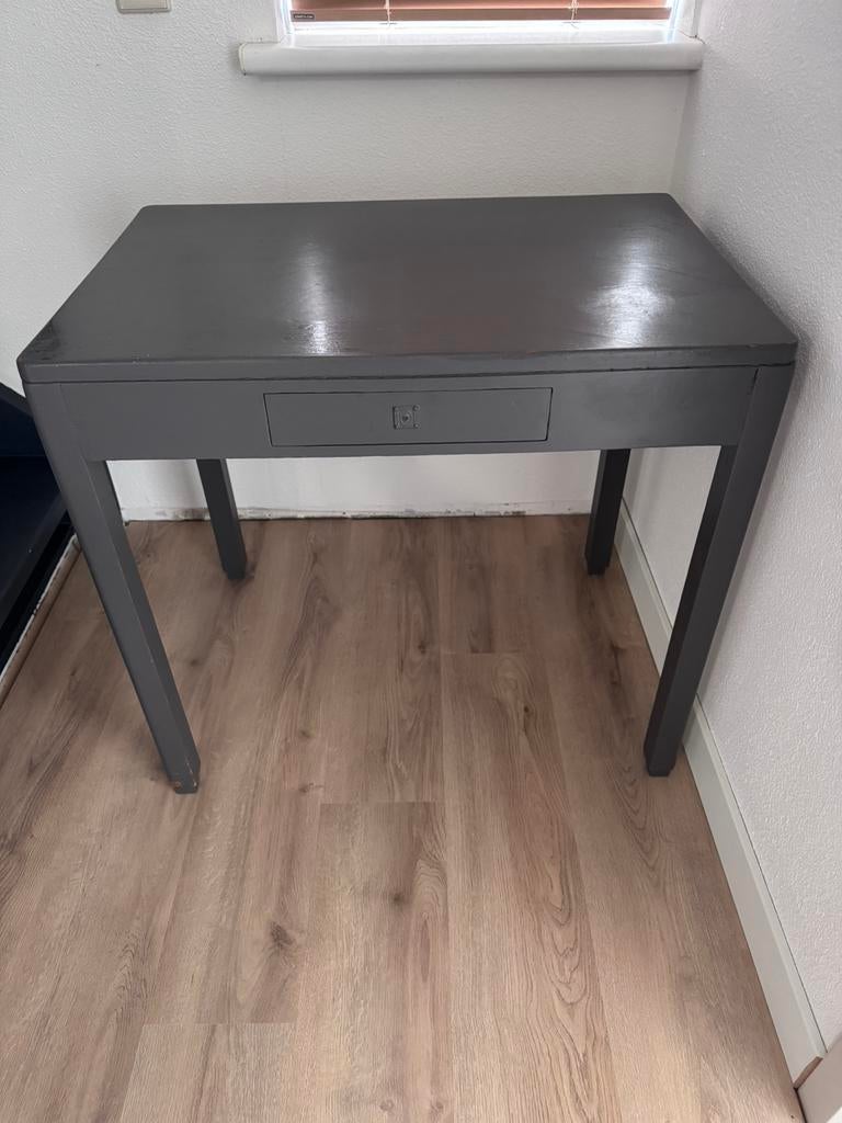 Vintage (Bureau) Tafeltje Charmant en Praktisch, Huis en Inrichting, Tafels | Sidetables, Ophalen, Gebruikt, 50 tot 100 cm, Vintage