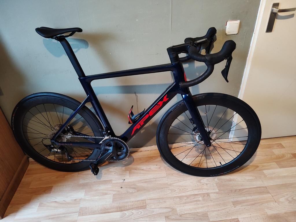 APEX SONIQ Racefiets 58 CM, Fietsen en Brommers, Fietsen | Racefietsen, Overige merken, 28 inch, Carbon, Heren