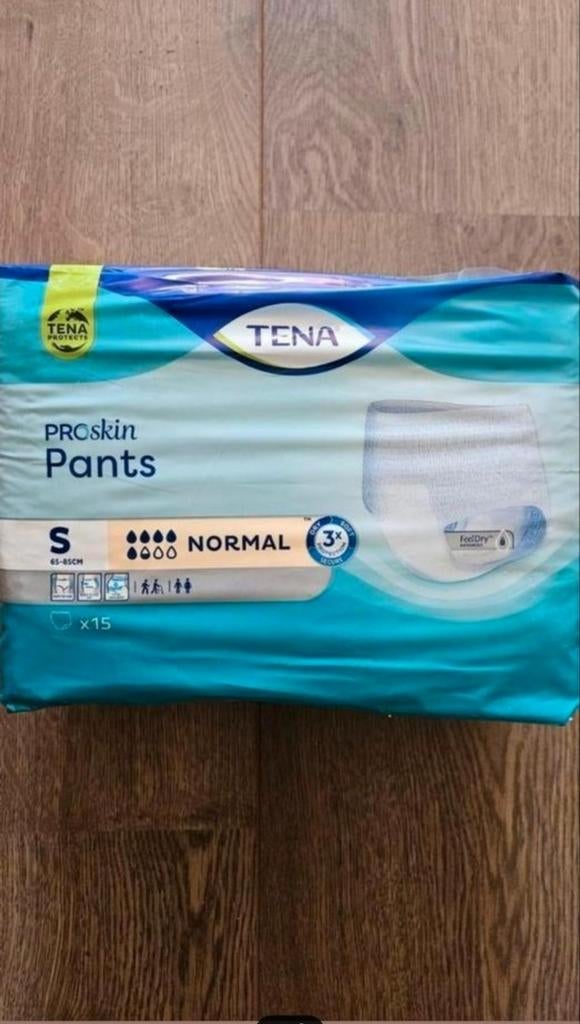 Tena incontinentie broeken maat: S 15st, Ophalen of Verzenden
