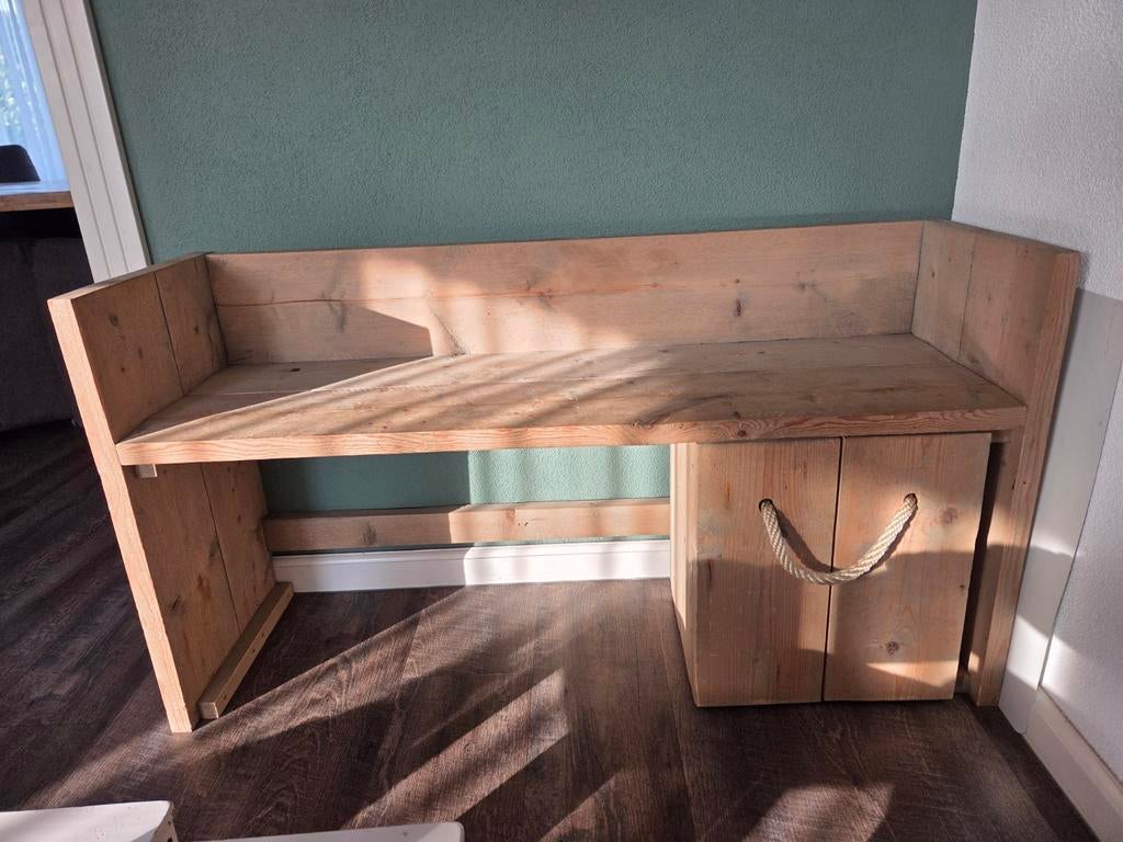 Tekentafel met speelgoedbak van hout, Kinderen en Baby's, Kinderkamer | Tafels en Stoelen, Ophalen, Gebruikt, Tafel(s)