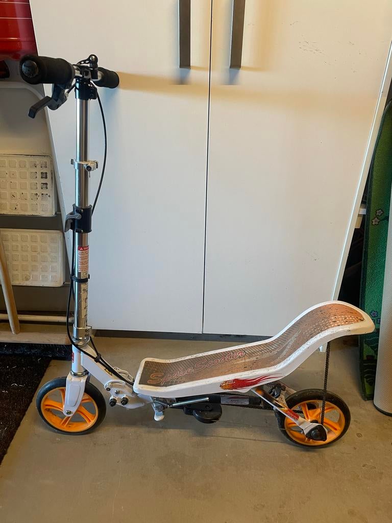 Space Scooter X590 - Wit/Oranje, Ophalen, Gebruikt, Gewone step